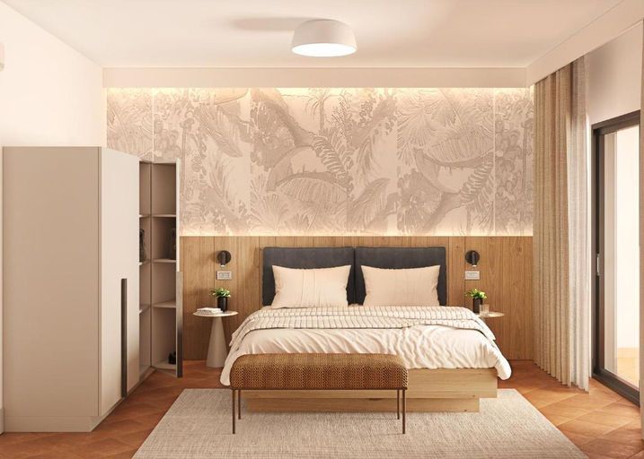 Bedroom 4, Castello Belvedere Apartments, Brescia