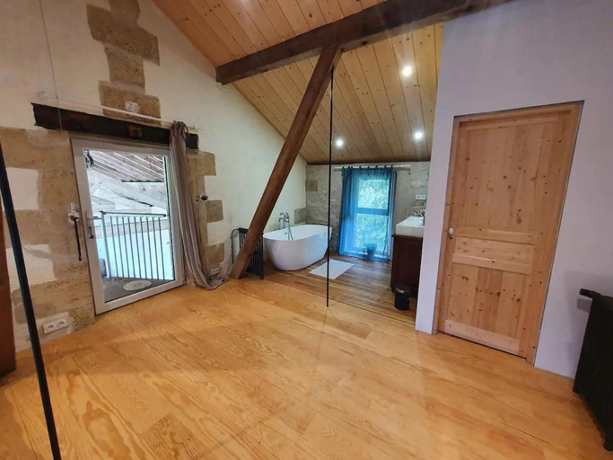 Bathroom 5, Chambre acces separe, vignes, ocean et Bordeaux, Gironde