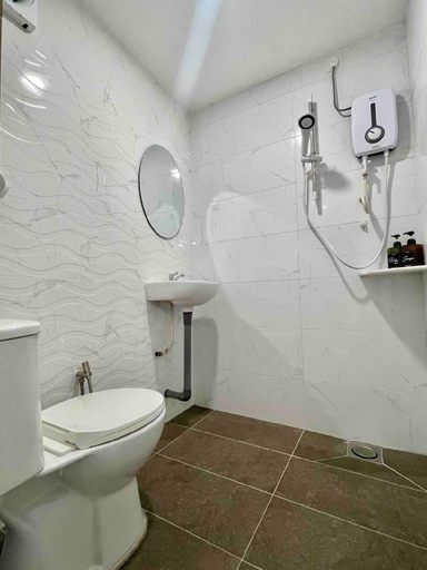 Bathroom, Ipoh MU House 27- Muji Style/3BR with ATARI GAME, Kinta
