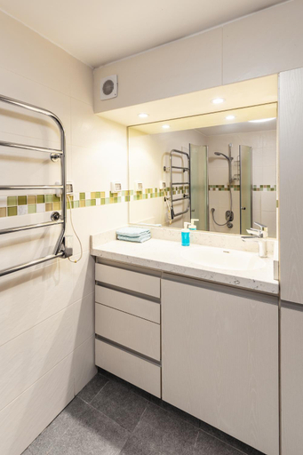 Bathroom 2, Quiet Apartment in Beit Safafa, Bethlehem