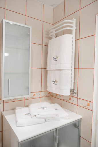 Bathroom 3, Studio with a balcony near the beach, Pobierowo, Gryfice