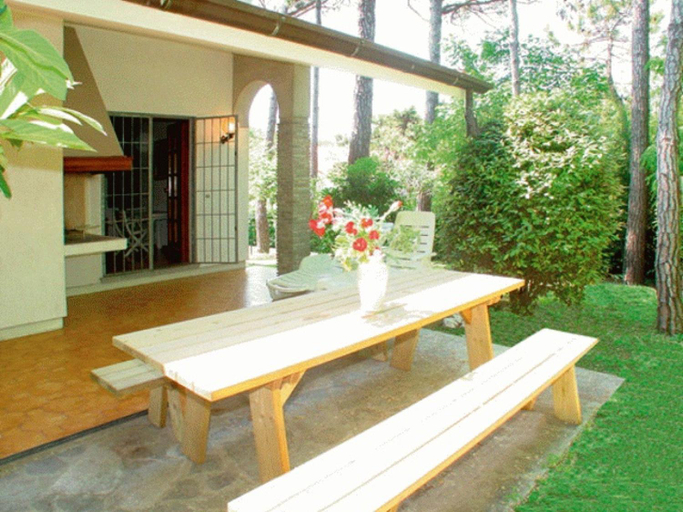Balcony/terrace 3, Lignano Riviera with fireplace & air conditioning, Udine