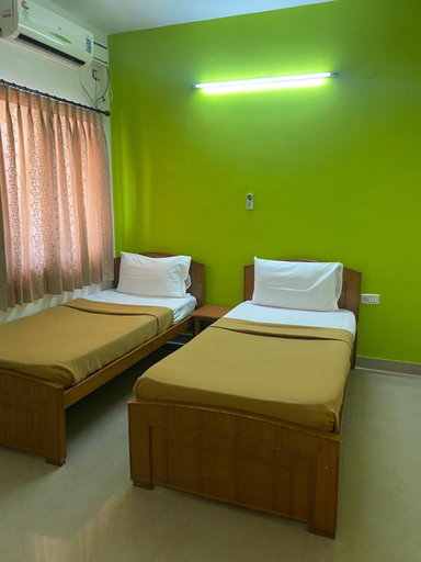 Bedroom 2, Thulasirams Service Apartments, Coimbatore