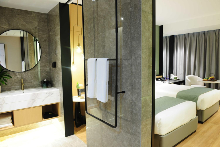 Bedroom 2, Dexin Fuyuan Hotel, Hangzhou