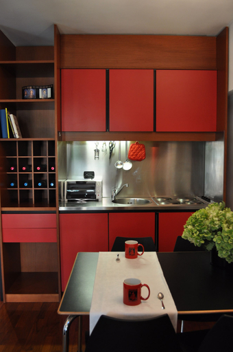 Private kitchenette 3, Residence Le Corti, Milano
