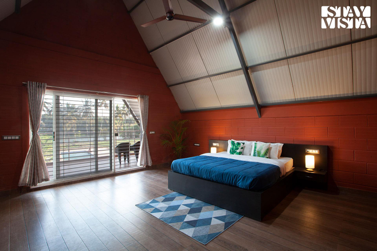 Bedroom 2, Golden Triangle by VEO - Part of StayVista, Mysore