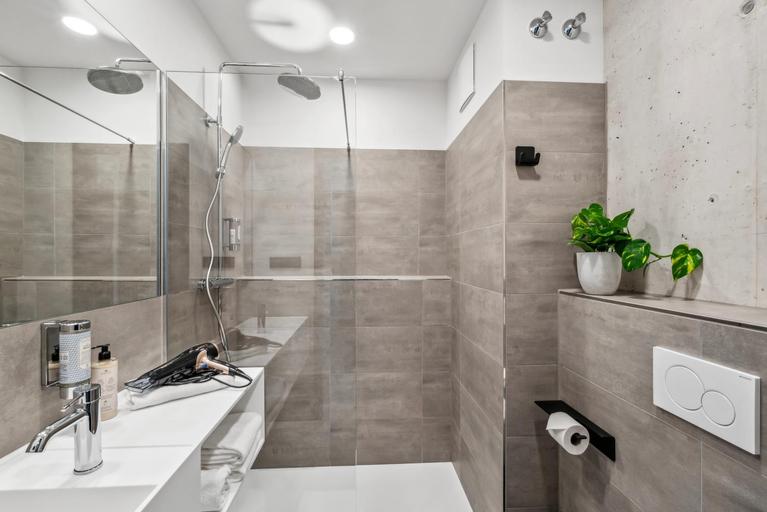 Bathroom 4, Nena Apartments Munchen City East, München