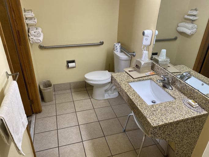 Bathroom shower, Rodeway Inn Baxley, Appling