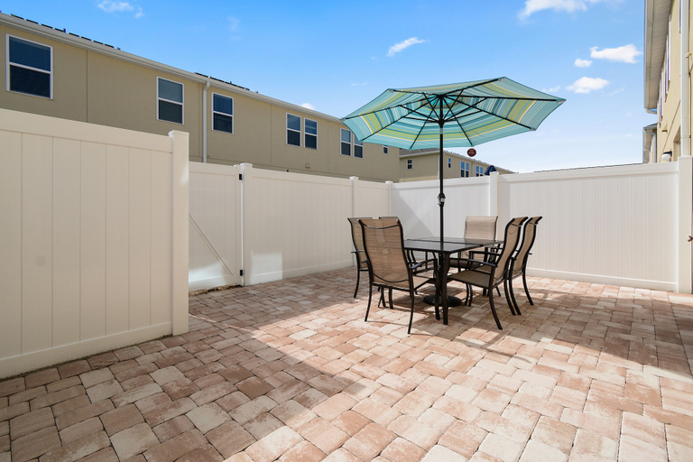 Terrace/patio, Lovely 4Bd Townhome Near Disney @ Compass Bay 5122, Osceola