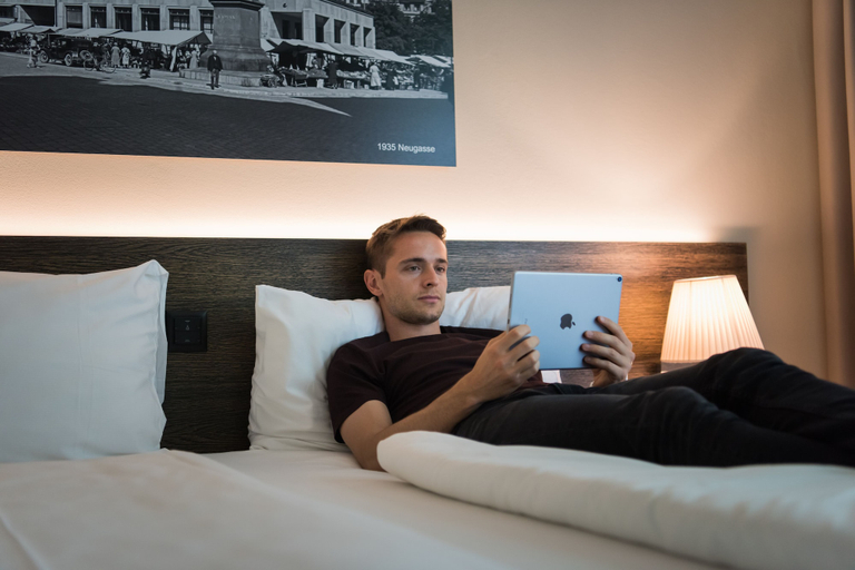 Bedroom 2, Hotel one66, Sankt Gallen
