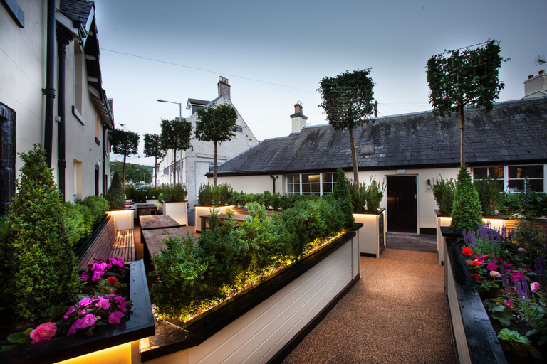 Property grounds, The Black Bull Hotel, Dumfries and Galloway