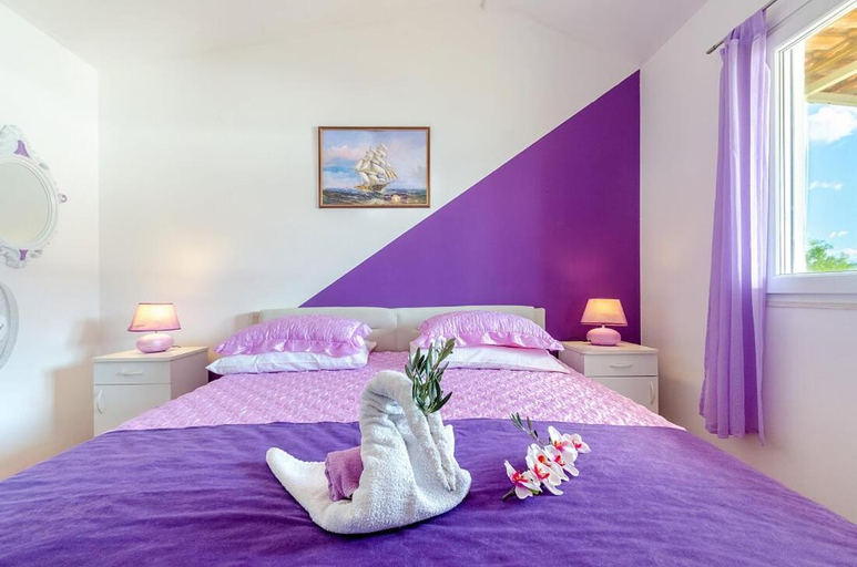 Bedroom 2, Villa Paradise, Vela Luka