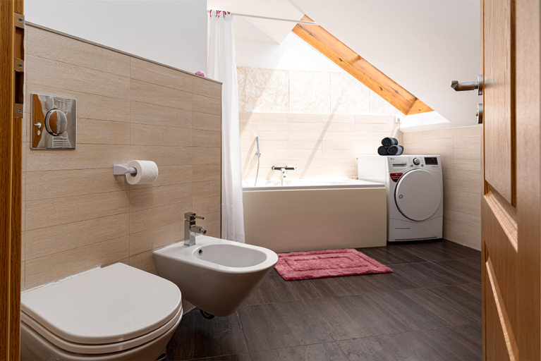 Bathroom 3, River Deluxe Suite, Praha 5