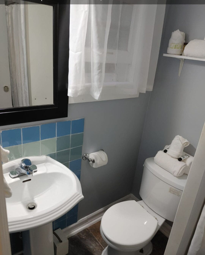 Bathroom 4, Silver Motel, Chatham-Kent