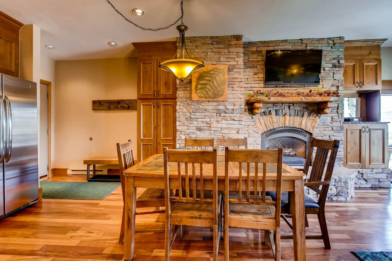 Dining, Unique & Modern 3 Br/2ba - Ski-in/ski-out 3 Bedroom Condo - No Cleaning Fee! by RedAwning, Gunnison