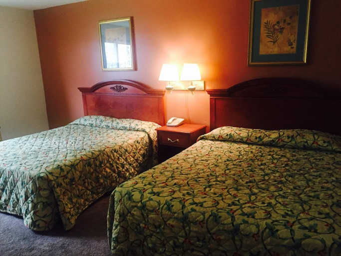Bedroom 4, Penn Terrace Motel, Luzerne