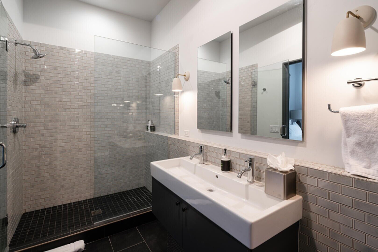 Bathroom 2, 27 Lake Cabin 3 Bedroom Home by Moonlight Basin Lodging, Madison