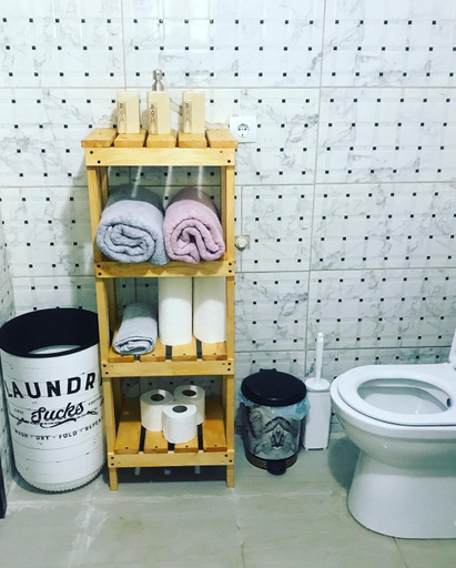 Bathroom 3, Baraka bungalov, Çayeli