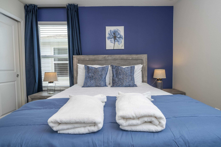Bedroom 3, Gorgeous 6Bd W/ Pool Game Room At Windsor Island 4450, Polk