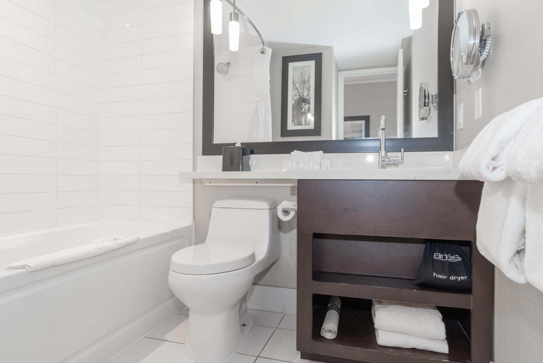 Bathroom 5, Sandman Signature Langley Hotel, Greater Vancouver