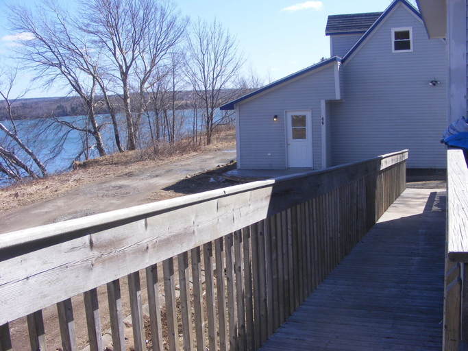 Property entrance, Elevate Rooms at 66 Montague, Digby