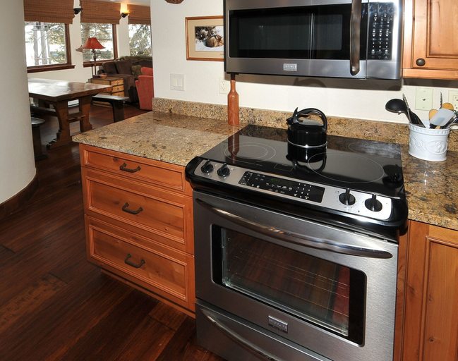 Private kitchen 2, Lionshead Center #201 2 Bedroom Condo by RedAwning, Eagle