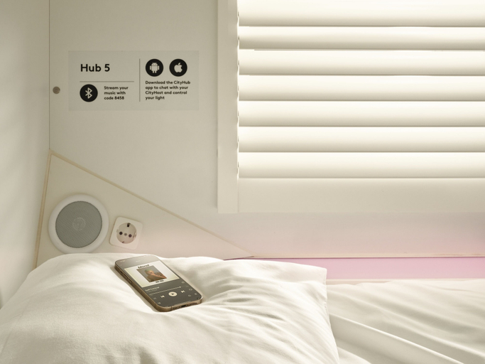 Bedroom 4, CityHub Amsterdam, Amsterdam