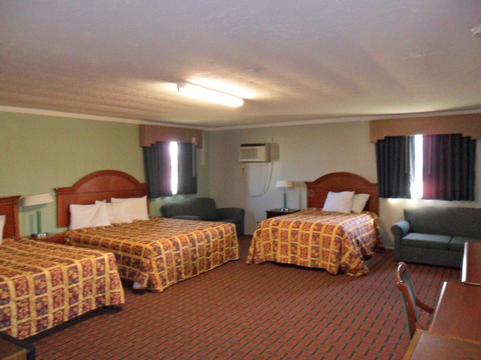Bedroom 1, A OK Motel, Cooke
