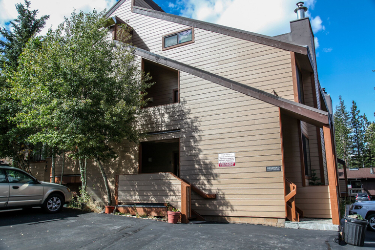 Front of property, San Sierra 10 Updated Condo, with Complex Jacuzzi, Short Walk to The Village by RedAwning, Mono