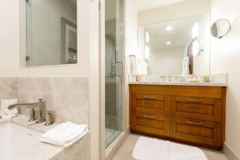 Bathroom 4, Deluxe King Room Hotel Room by RedAwning, Summit
