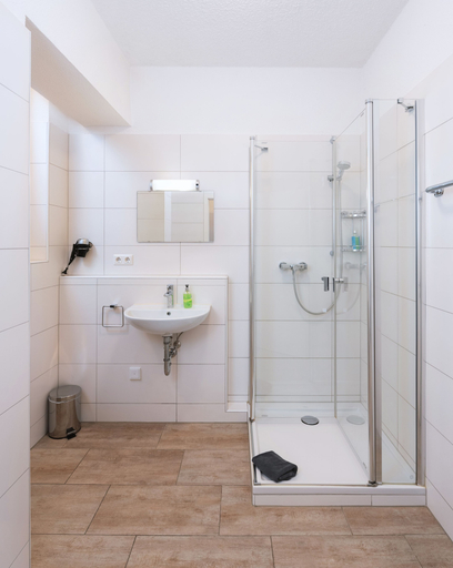 Bathroom 5, Boardinghouse - Stadtvilla Budget, Schweinfurt