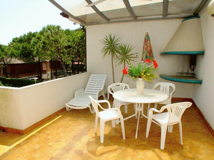 Balcony/terrace 5, Lignano Riviera with fireplace & air conditioning, Udine
