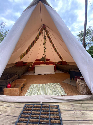 Bedroom 2, Glen Farm Glamping, Norfolk