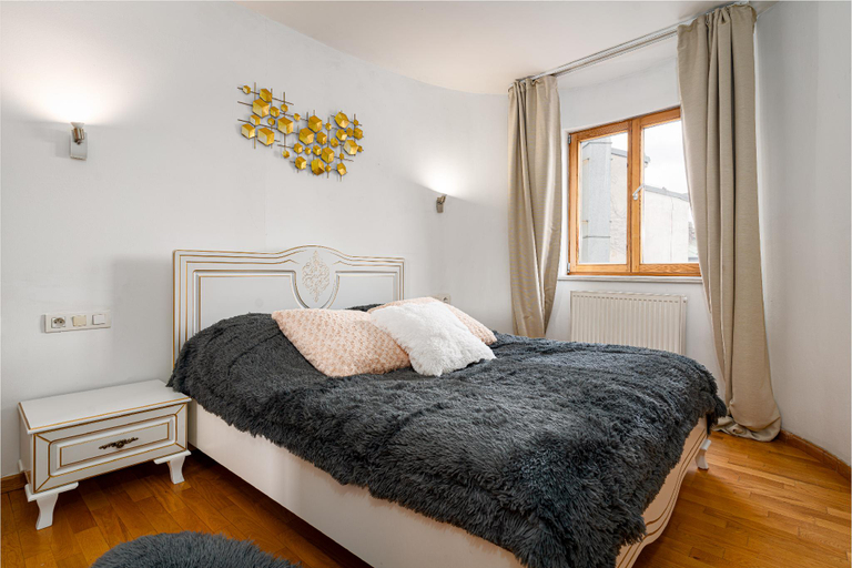 Bedroom, River Deluxe Suite, Praha 5