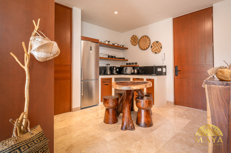 Private kitchen, NHOA 302B Lux 1BR Condo Top Jungle View Aldea Zama, Cozumel