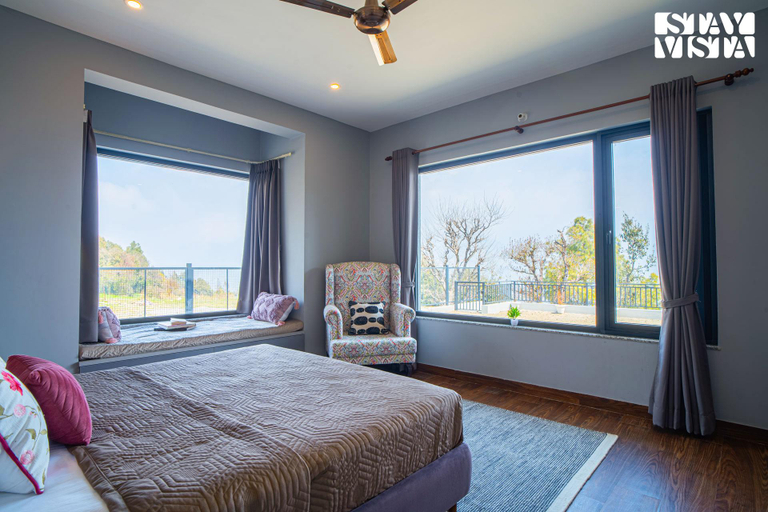 Bedroom 1, StayVista at Summerfield Manor, Nainital
