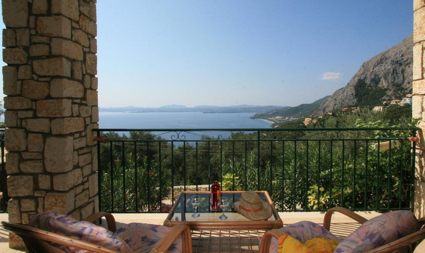 Balcony/terrace 2, villa Marianthi, Ionian Islands