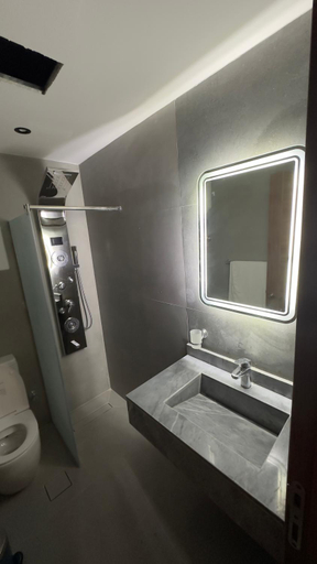 Bathroom 5, لوكاندة الحصري أكتوبر motel elhosary, Sixth of October 1 City