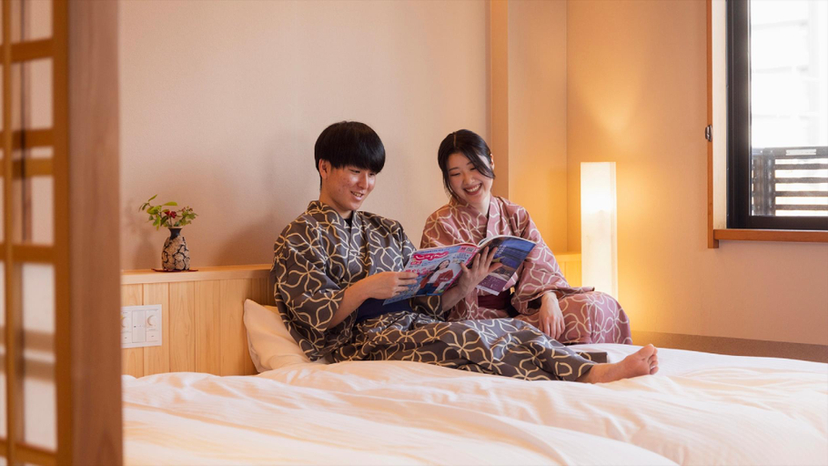 Bedroom 2, Yuda Onsen Yu no Yado Aji no Yado Umenoya, Yamaguchi