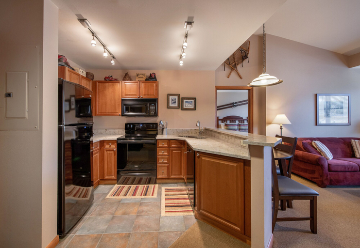 Private kitchen 5, Zephyr Mountain Lodge, Condo , 2 bedroom (Select-Rated Condo 1604), Grand