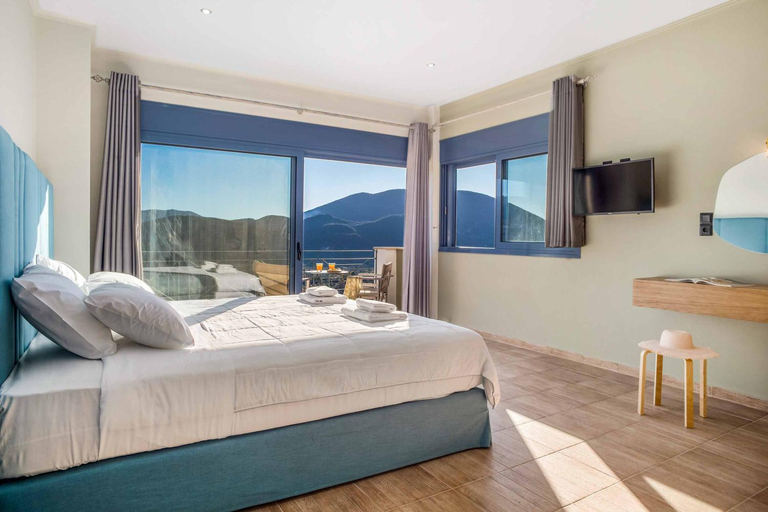Bedroom 3, Villa Thea Ponti, Ionian Islands