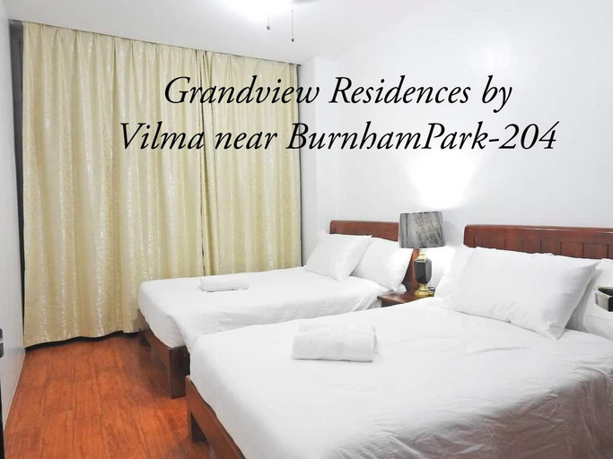 Bedroom 2, Grandview Residences by Vilma near BurnhamPark-204, Baguio City