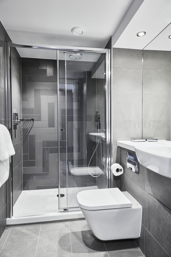 Bathroom 4, Roomzzz Newcastle, Newcastle upon Tyne