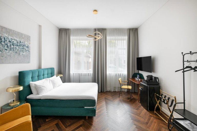 Bedroom 2, St Casimir Apartments, Vilniaus