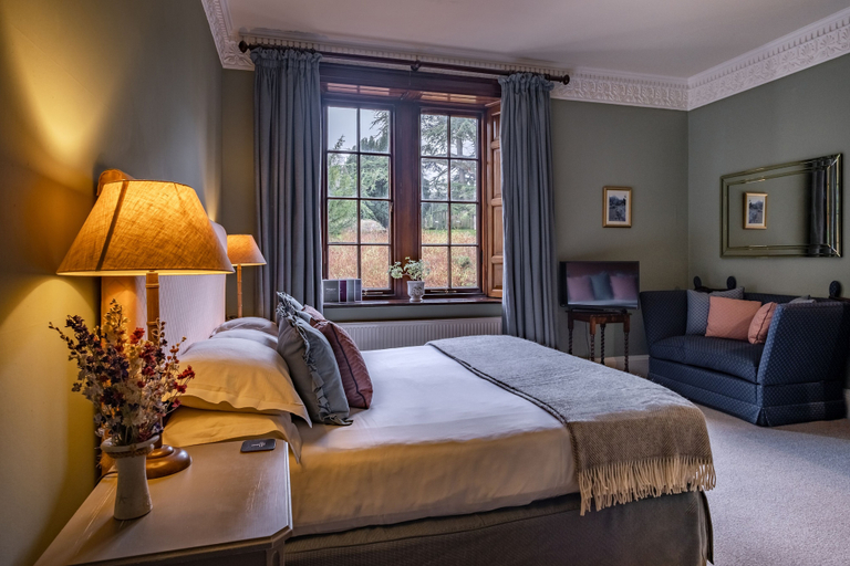 Bedroom 4, Swinton Park Hotel, North Yorkshire