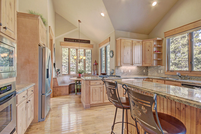 Private kitchen 4, 170 Elk Circle by RedAwning, Summit