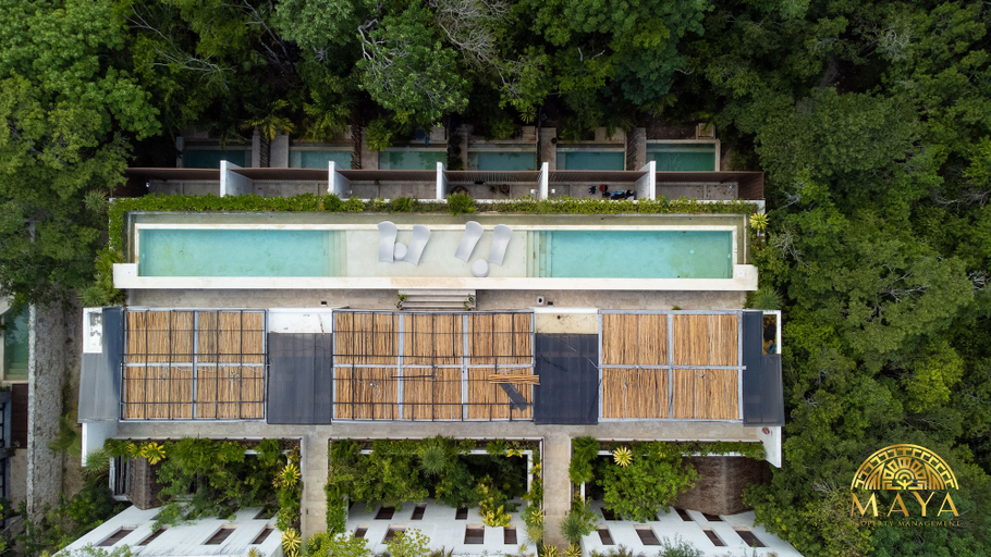 Exterior, BajoCielo107 Lux 2BR Condo Priv Pool in Aldea Zama, Cozumel