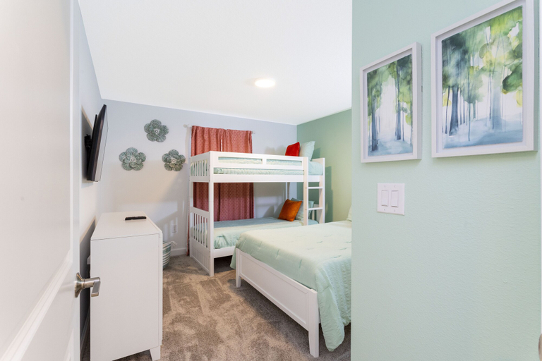 Bedroom 2, Splendid 4 Bd w/ Pool Close to Disney @ Champions Gate 1006, Osceola