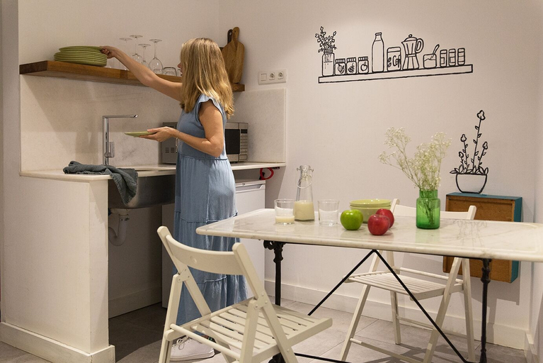 Private kitchen 3, Eco Boutique Hostal Grau, Barcelona