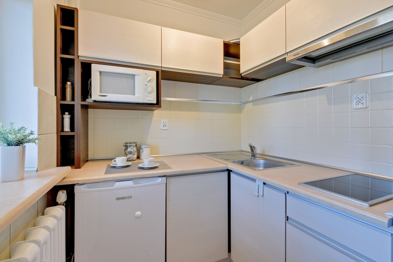 Private kitchen 3, Muszelka Apartments - Very close to the beach and walking paths, Gdańsk City